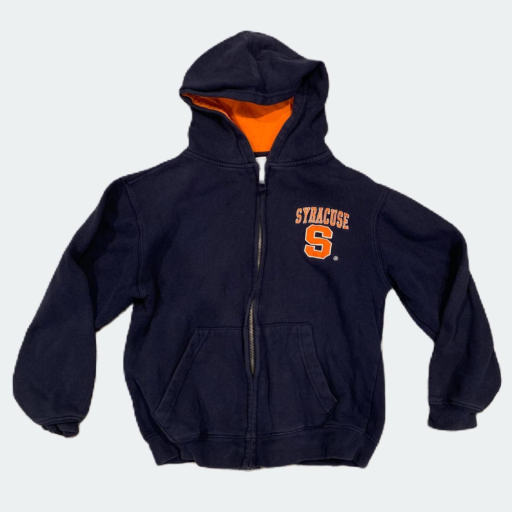 Syracuse Orange ‘Cuse NCAA x Colosseum Full Zip Hoodie‎ Youth Size Small (8-10)